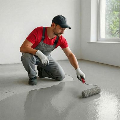 Rouleau débulleur 250 x 70 mm avec poignée - MAT INTER