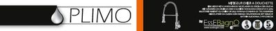 Robinet de cuisine avec douchette Chrome Plimo - ESSEBAGNO