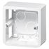 Cadre profondeur 40mm 2 modules blanc Mosaic LEGRAND