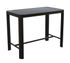 Table eos haute 140x74 aluminium graphite PRO LOISIR Livraison à domicile incluse