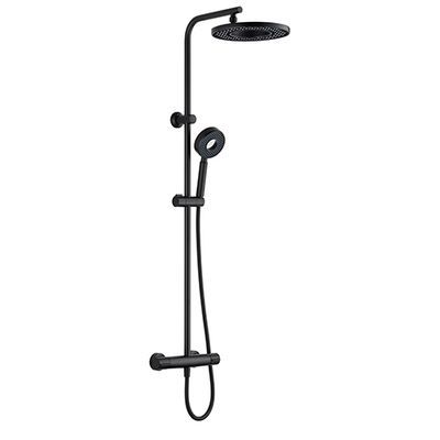 Colonne de douche avec mitigeur Noir Hoop - EDOUARD ROUSSEAU