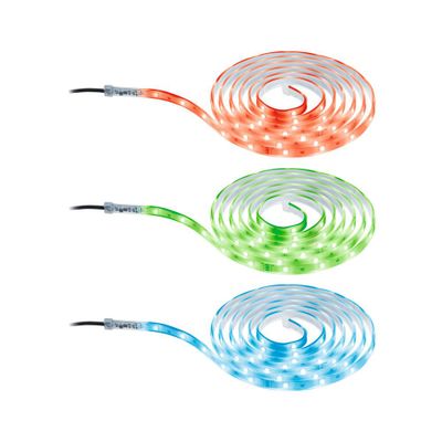 Ruban LED extérieur 3m prêt à l'emploi multicolore avec télécommande IP65 8,5W 24V OUTDOOR PAULMANN