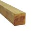 Poteau carré panneau occultant pin autoclave - 90 x 90 x 1800 mm - OLG