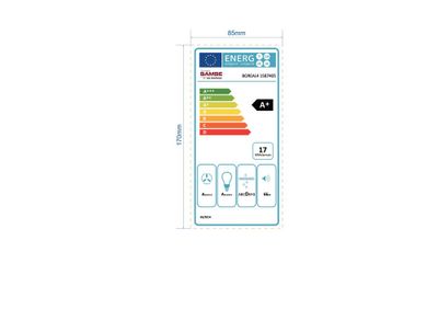 Hotte aspirante Boreal4 inox 60 cm