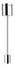 Barre de suspension Urail 125/250mm chrome URAIL PAULMANN