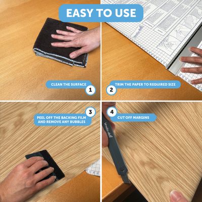 Adhésif décoratif basic pin 1,50 x 0,45 m VENILIA