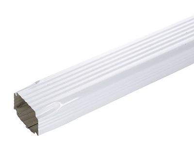 TUYAU DESCENTE 60X80 ALU BLANC 2ML