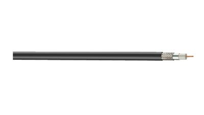 Câble antenne TV et satellite coaxial 19PATCA classe A+ extérieur au mètre noir - NEXANS