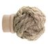 Embout déco boule en corde à visser en bois diam 28 mm Finition Bois - MOBOIS