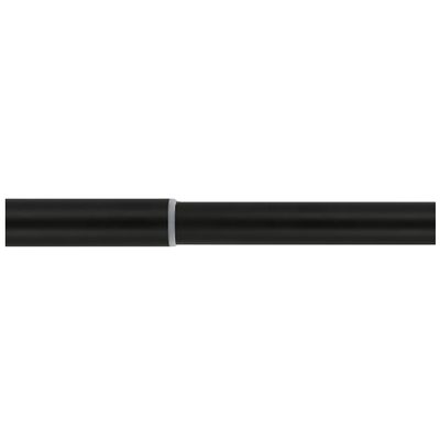Tringle à rideaux en métal extensible de 2.4 m à 4 m diam 28 mm Finition Noir mat - MOBOIS
