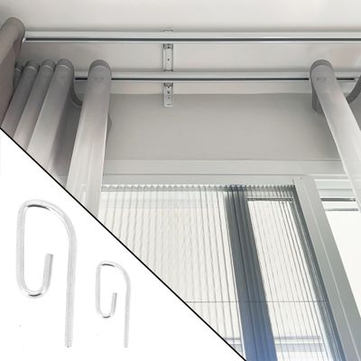 Agrafe escargot zingué en PVC par 20 - MOBOIS