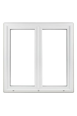 Fenêtre PVC blanc 2 vantaux H.125 x l.120 cm CLOSY