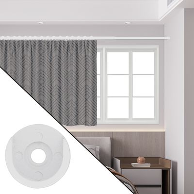 Naissance entre mur en métal diam 16 mm Finition Blanc brillant par 2 - MOBOIS