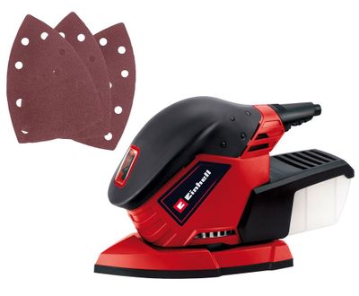 Ponceuse multifonction 130 W + 3 feuilles abrasives RT-OS 13 EINHELL