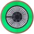 Ventilateur de plafond silencieux LED multicolore + télécommande Bois/noir Ø49cm - Slimline BRILLIANT