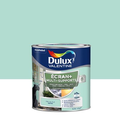 Peinture Ecran+ Multi-supports Satin Mer du Sud 0,5 L - DULUX VALENTINE