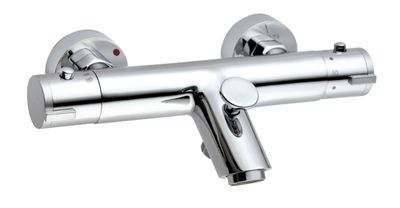 Mitigeur thermostatique baignoire chromé Oneo ESSEBAGNO