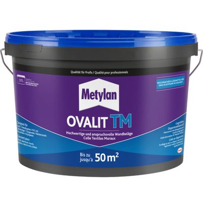 Colle pour toile de verre OVALIT TM 10 kg METYLAN