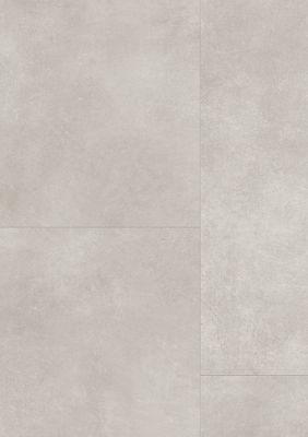 Dalle Pvc effet béton gris clair SENSO PREMIUM CLIC 2 ép 4,5 mm 49 x 98 cm compatible pièce humide paquet de 2,40 m² GERFLOR