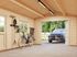 Garage en bois Roger avec porte bois - ép.44 mm - 37,2 m² Hors-tout - Livraison à domicile incluse - PALMAKO