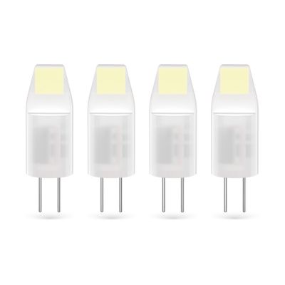Lot de 3 + 1 ampoules LED gratuite G4 1W = 100 lumens blanc chaud - XANLITE