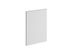 Porte pour meuble de cuisine Lotus blanc mat 56 x 40 cm OFITRES