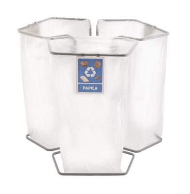 Support triple poubelle MOTTEZ