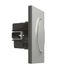 Variateur de lumière connecté sans neutre + plaque Aluminium - Dooxie with Netatmo LEGRAND