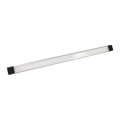 Réglette LED 50 cm avec interrupteur infrarouge Leopolis noir 800 lumens blanc variable - TIBELEC