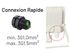 Projecteur LED à détecteur de mouvements 30W blanc neutre IP44 3000 lumens blanc - KREON ARLUX