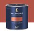 Peinture Valentine Mat Velouté Rouge Lyrique 0,5L - DULUX VALENTINE