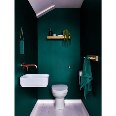 Peinture Crème de Couleur Cuisine et Bain Satin Emeraude 0,75 L - DULUX VALENTINE