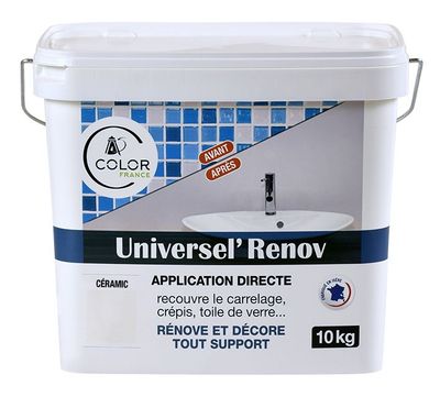 UNIVERSEL RENOV BLANC CERAMIC 10kg - COLOR FRANCE