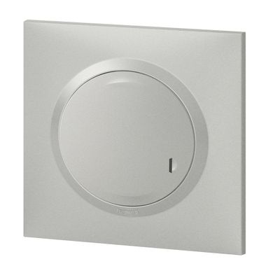 Commande connectée sans fil + plaque Aluminium - Dooxie with Netatmo LEGRAND
