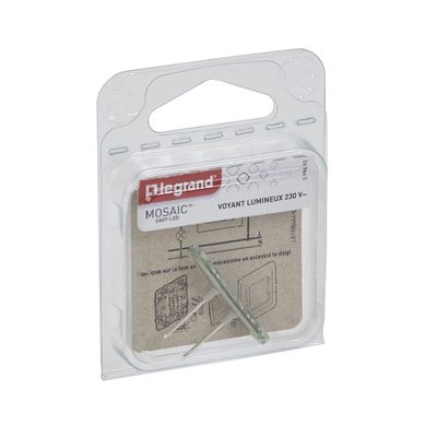 Voyant lumineux pour interrupteur ou poussoir - Mosaic LEGRAND