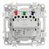 Prises affleurantes 2 pôles + terre Odace 2025 blanc par 10 - SCHNEIDER ELECTRIC