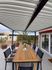 Pergola bioclimatique autoportante en aluminium PER3630BIW gris 10,8 m², Livraison à domicile incluse - HABRITA