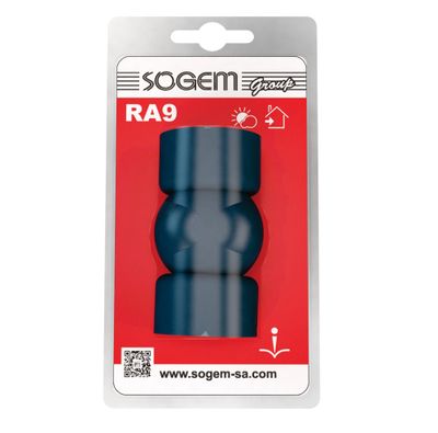 Jonction articulée anthracite pour main courante Rondo SOGEM