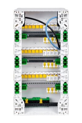 Tableau électrique pré-équipé 3 rangées peignable pour T3 à T5 - Resi9 SCHNEIDER ELECTRIC