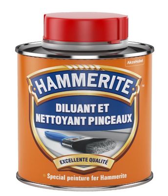 Diluant et nettoyant pour pinceaux spécial peinture fer 250 mL - HAMMERITE