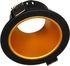 Spot LED encastrable GU10 anti-éblouissement sans ampoule Noir/doré - Naxos ARLUX