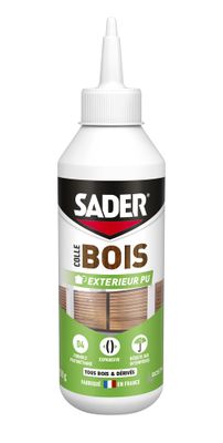Colle à bois extérieur D4 PU biberon 250 g - SADER