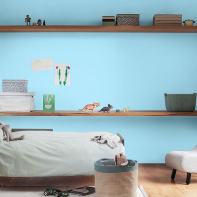 Peinture Crème de Couleur Bleu Rêveur satin 2,5 l - DULUX