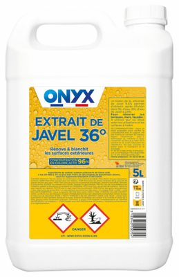 Extrait de javel 36° 5 l ONYX