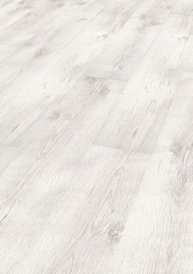 Sol stratifié décor chêne blanc ép 7 mm 19,3 x 137,6 cm AC3 paquet de 2,390 m² KRONOTEX