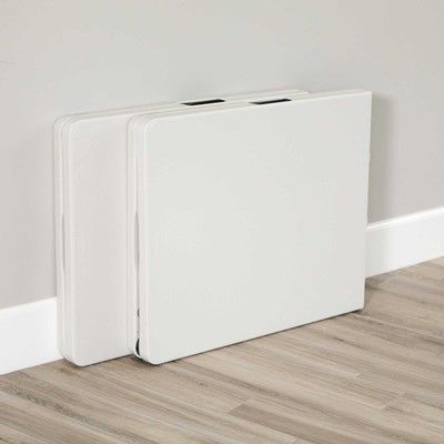 Table de jardin rectangulaire en acier et PEHD 182x76x74 cm LIFETIME