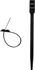 Colliers de serrage 9 x 180 mm noir par 100