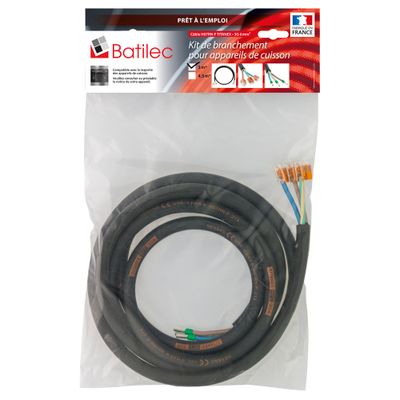 Câble d'alimentation pour appareil de cuisson 3G6 mm² 3 m - BATILEC