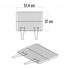 Grille de barbecue simple 51 x 37 cm EXEL GRILL SOMAGIC