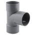 Culotte PVC évacuation 87° femelle/femelle Ø50 - FITT